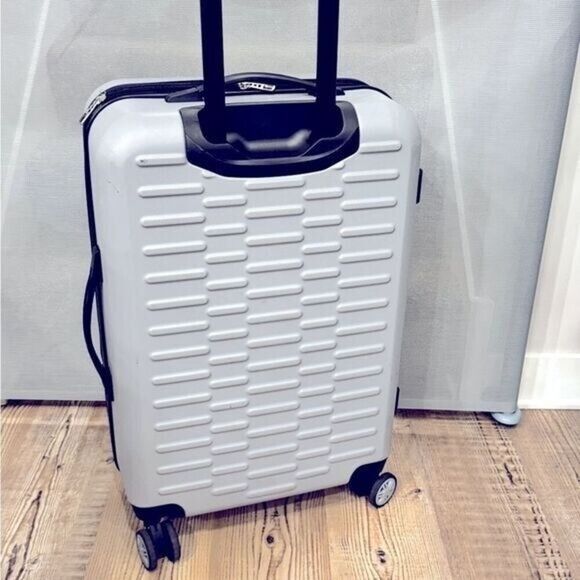 TRAVELERS CLUB Shannon Spinner Expan. Luggage ”suitcase silver gray 24 - Picture 10 of 11